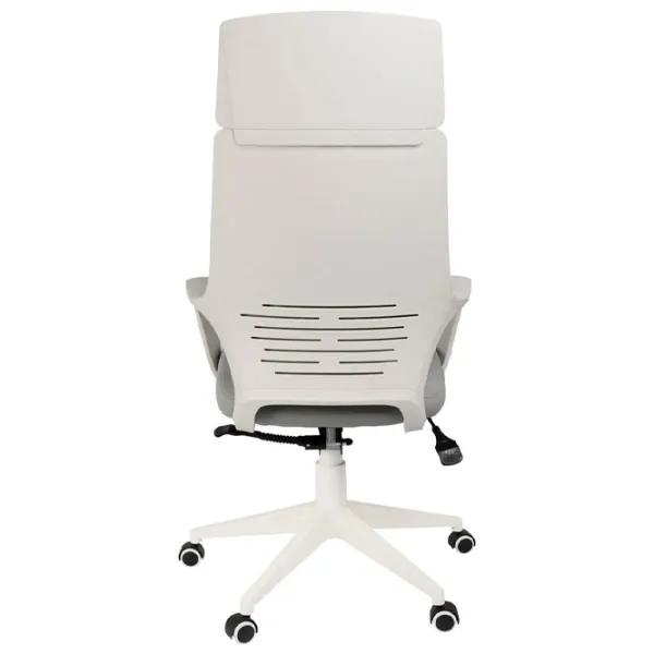 Fotoliu de birou DecoPrim Fenix HB Stofă/ White photo 4