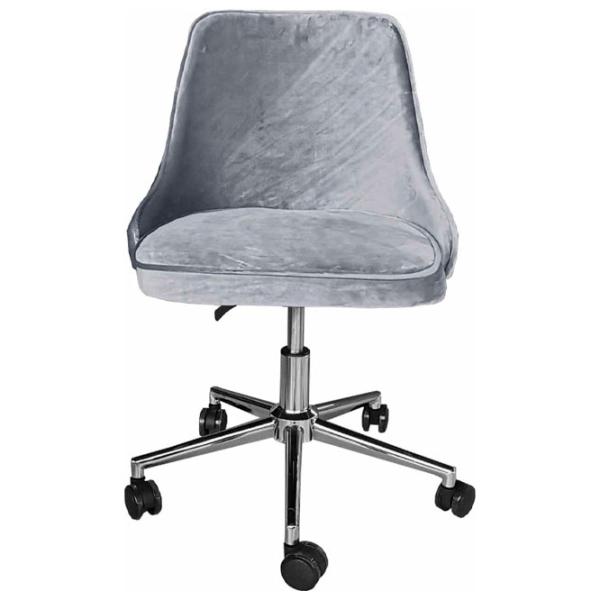 Fotoliu de birou DecoPrim 9019 Stofă/ Gray photo 2