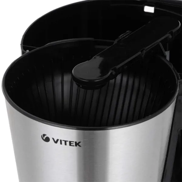 Кофеварка Vitek VT-1527 Капельная / 1.5 л / Нержавеющая сталь photo 8