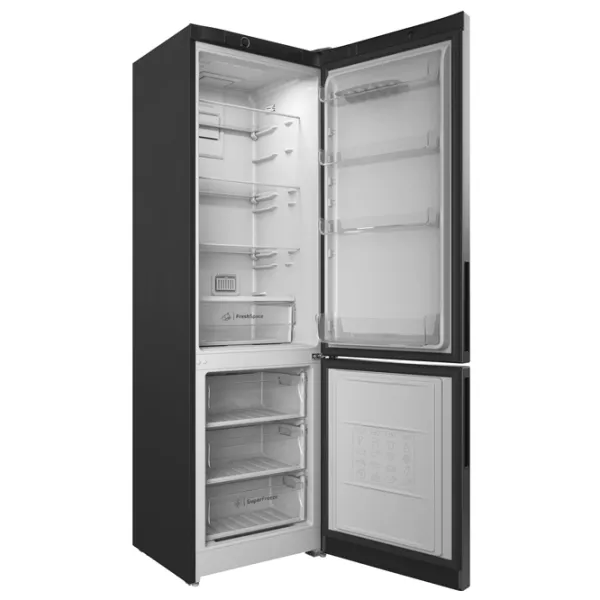 Frigider Indesit ITI 4201 S cu congelator jos 288 l / 196 cm / Silver photo 3