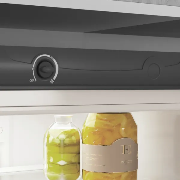 Frigider Indesit ITI 4201 S cu congelator jos 288 l / 196 cm / Silver photo 5