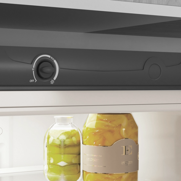 Frigider Indesit ITI 4201 S cu congelator jos 288 l / 196 cm / Silver photo 5