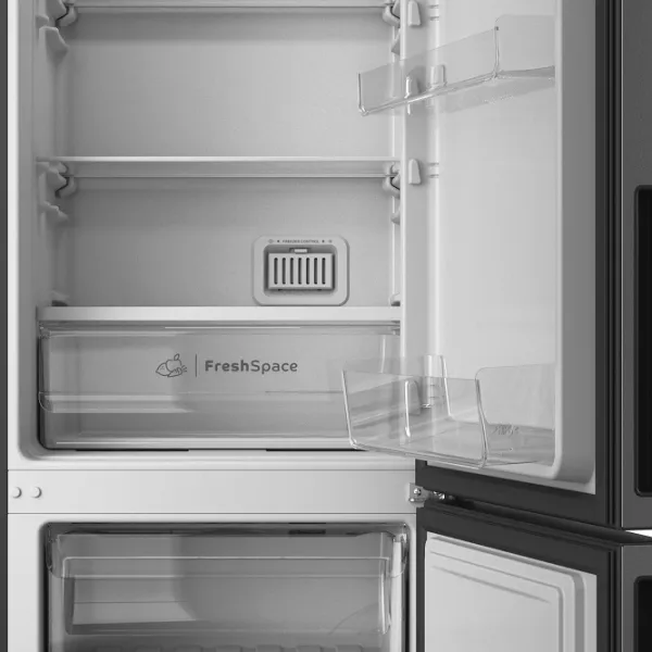 Frigider Indesit ITI 4201 S cu congelator jos 288 l / 196 cm / Silver photo 6