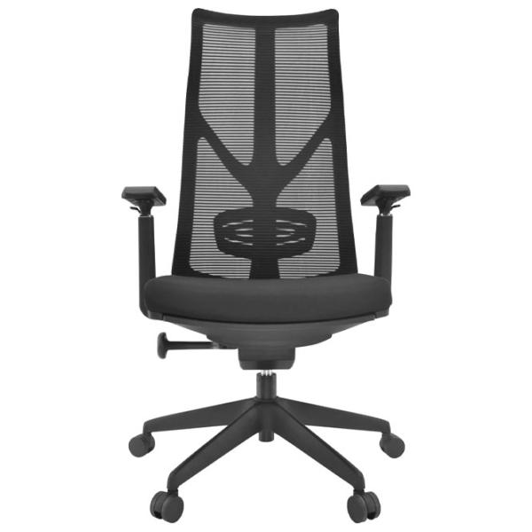 Fotoliu de birou DecoPrim Zaren Pânză, plasă acrilică/ Black photo 2 Fotoliu de birou DecoPrim Zaren Pânză, plasă acrilică/ Black photo 2