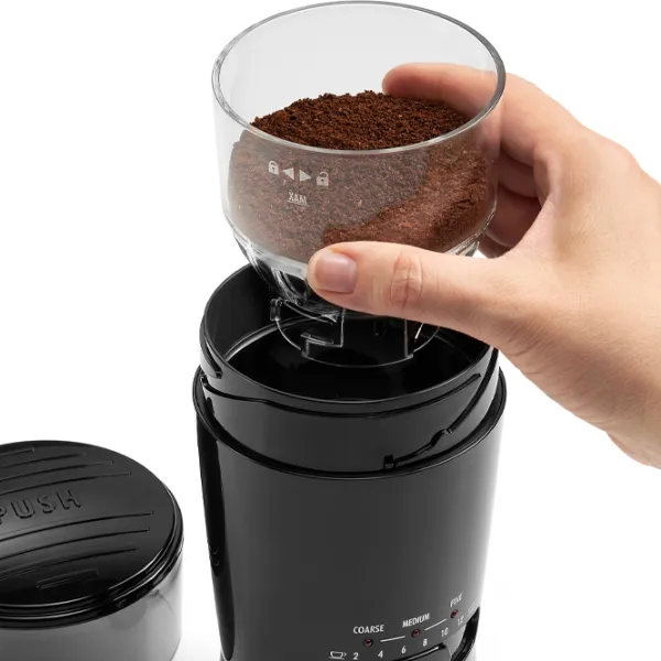 Râșniță de cafea Delonghi KG210 Cuțit rotativ/ 90 g/ Black photo 5
