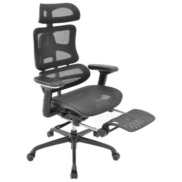 Офисное кресло DecoPrim Tantal Акриловая сетка/ Черный photo 2