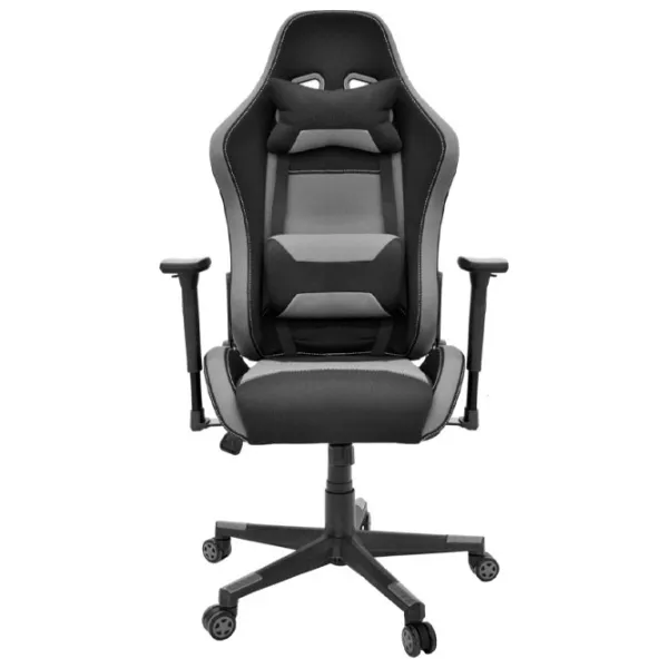 Игровое кресло DecoPrim BX-3760 Ткань/ Черный Серый photo 2