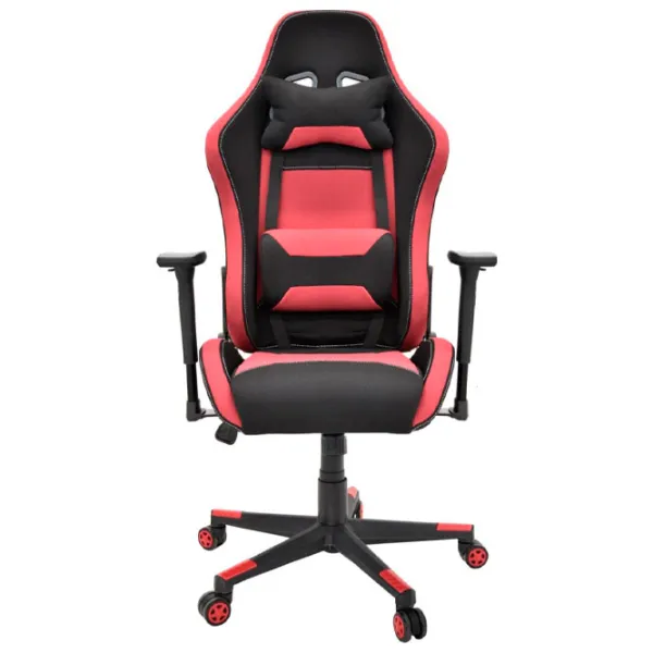 Игровое кресло DecoPrim BX-3760 Ткань/ Черный Красный photo 2