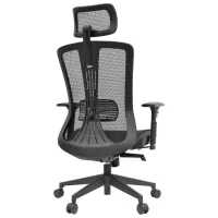 Fotoliu de birou DecoPrim KB-A16 Plasă acrilică/ Black photo 2