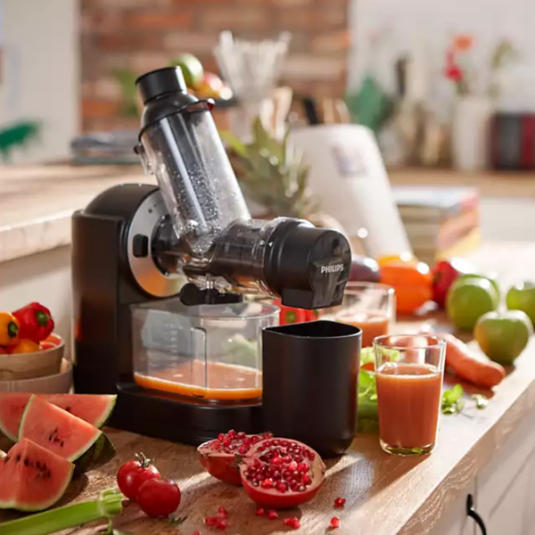 Storcator de fructe Philips HR1889/ 70 Cu melc/ 150 W/ Black photo 10