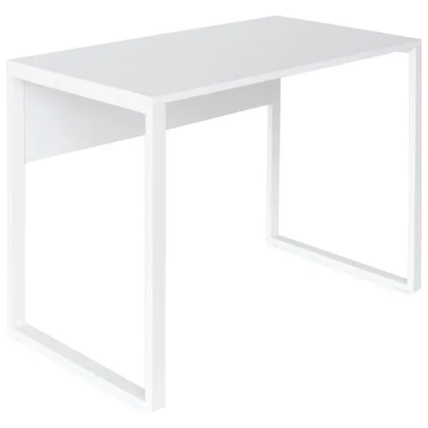 Masă de birou DecoPrim B-100 PAL/ White photo 2