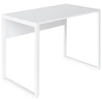 Masă de birou DecoPrim B-100 PAL/ White photo 2