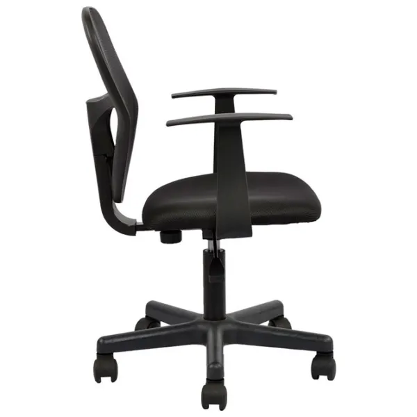 Fotoliu de birou Pentru copii DecoPrim F-1064 Plasă acrilică/ Black photo 3 Fotoliu de birou Pentru copii DecoPrim F-1064 Plasă acrilică/ Black photo 3