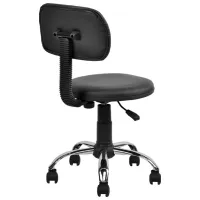 Fotoliu de birou Pentru copii DecoPrim F-8006 Plasă acrilică/ Black photo 4