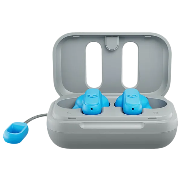 Căști SkullCandy Dime Gray Blue Fără fir/ Personal photo 5