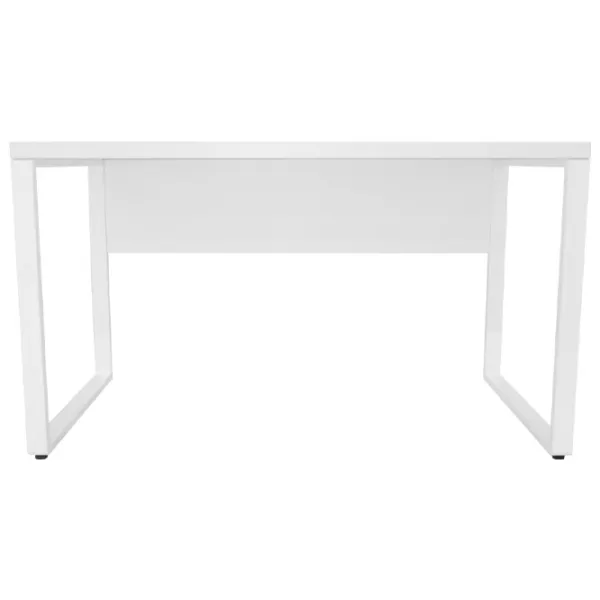 Masă de birou DecoPrim B-130 PAL/ White photo 2