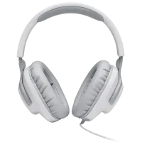 Căști JBL Quantum 100 White Cu fir/ Gaming photo 3