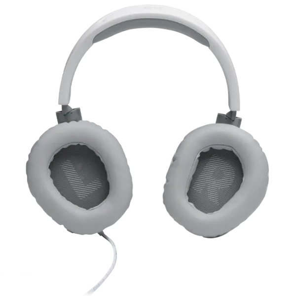 Căști JBL Quantum 100 White Cu fir/ Gaming photo 4 Căști JBL Quantum 100 White Cu fir/ Gaming photo 4