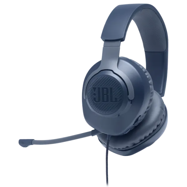 Căști JBL Quantum 100 Blue Cu fir/ Gaming photo 2