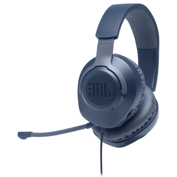 Căști JBL Quantum 100 Blue Cu fir/ Gaming photo 2