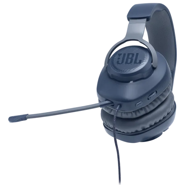 Căști JBL Quantum 100 Blue Cu fir/ Gaming photo 3