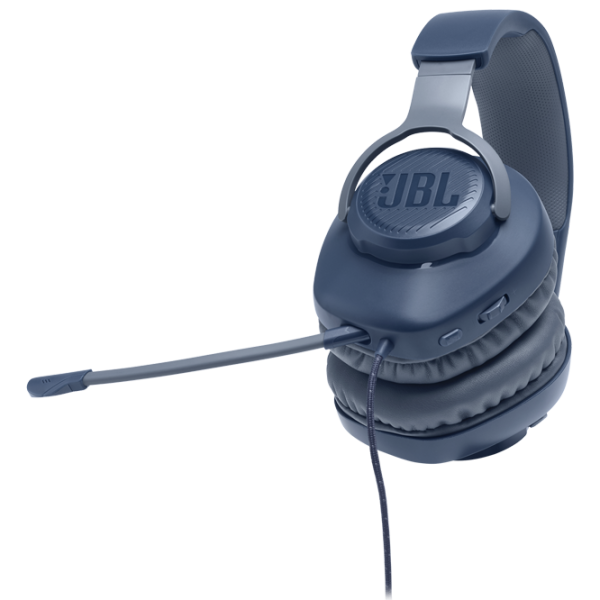 Căști JBL Quantum 100 Blue Cu fir/ Gaming photo 3