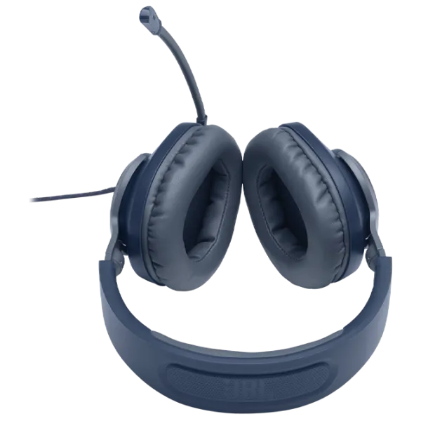 Căști JBL Quantum 100 Blue Cu fir/ Gaming photo 4