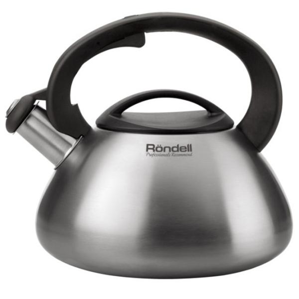 Чайник Rondell RDS-088 3л Нержавеющая сталь / Бакелит / Стальной photo 2