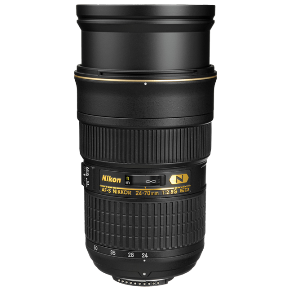 Объектив Nikon NIKKOR AF-S 24-70mm f/ 2.8G ED Черный photo 3