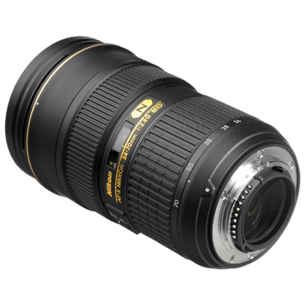 Объектив Nikon NIKKOR AF-S 24-70mm f/ 2.8G ED Черный photo 4