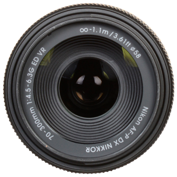 Obiectiv Nikon NIKKOR AF-P DX 70-300mm f/ 4.5-6.3G ED VR Black photo 4