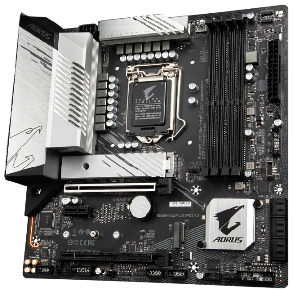 Placă de bază Gigabyte B560M AORUS PRO AX mATX/ Intel B560 photo 3