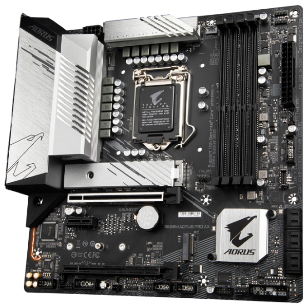 Placă de bază Gigabyte B560M AORUS PRO AX mATX/ Intel B560 photo 3