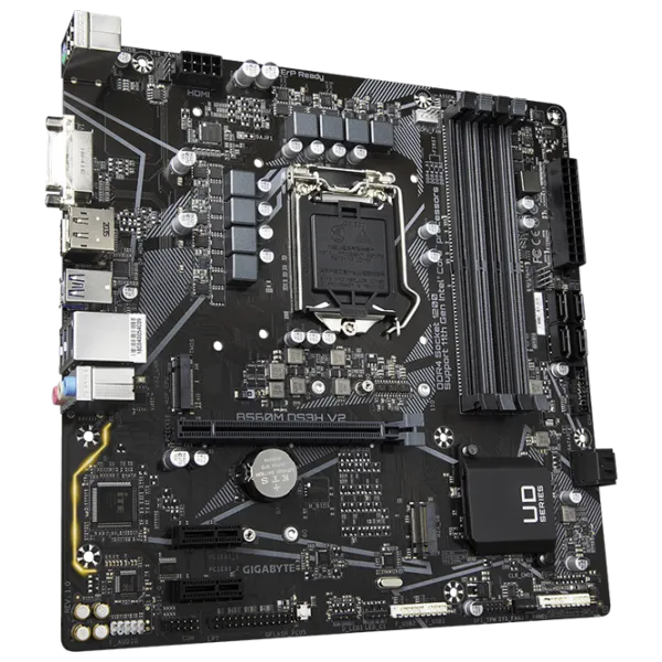 Placă de bază Gigabyte B560M DS3H V2 1.0 mATX/ Intel B560 photo 2