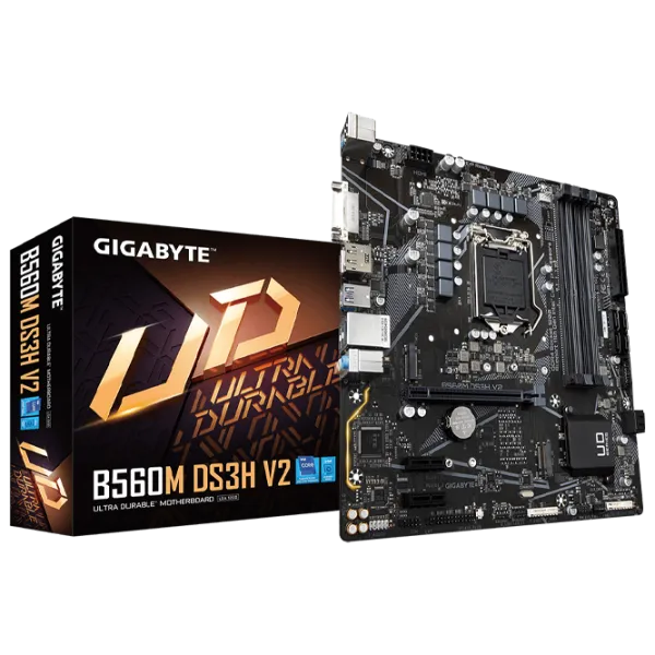 Placă de bază Gigabyte B560M DS3H V2 1.0 mATX/ Intel B560 photo 5