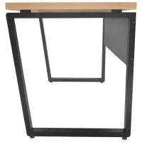Masă de birou DecoPrim B-150 PAL/ Black photo 3