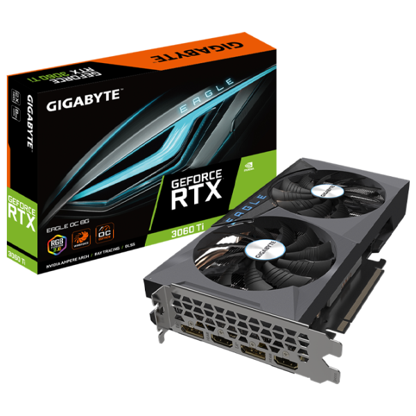 Видеокарта Gigabyte GeForce RTX 3060 Ti PCI Express x16 4.0 / 8 ГБ photo 7