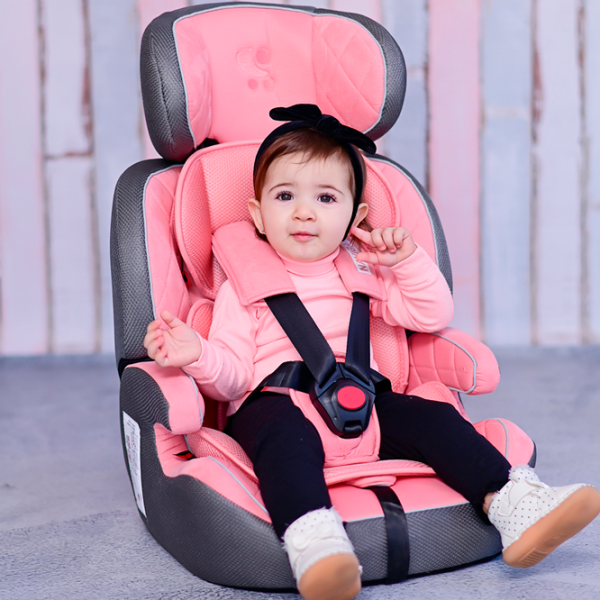 Scaun auto Lorelli Navigator  9 luni - 12 ani / 36 kg / Rose photo 3