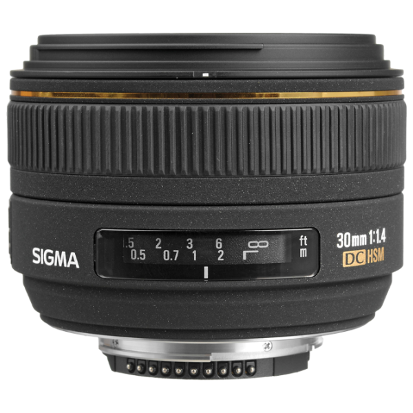 Obiectiv Sigma AF 30mm f/ 1.4 EX DC HSM F/ Nik Black photo 2