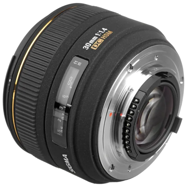 Obiectiv Sigma AF 30mm f/ 1.4 EX DC HSM F/ Nik Black photo 4