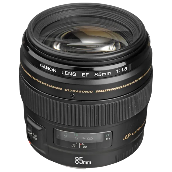 Объектив Canon EF 85mm, f/ 1.8 USM Черный photo 2