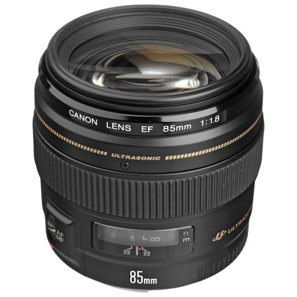 Объектив Canon EF 85mm, f/ 1.8 USM Черный photo 2