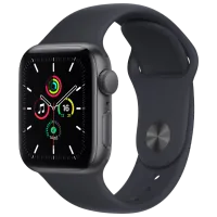 Ceas inteligent Apple Watch SE + GPS MKQ13/ Gray/ Midnight Sport photo 2