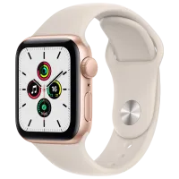 Ceas inteligent Apple Watch SE + GPS MKQ03/ Gold/ Starlight Sport photo 2