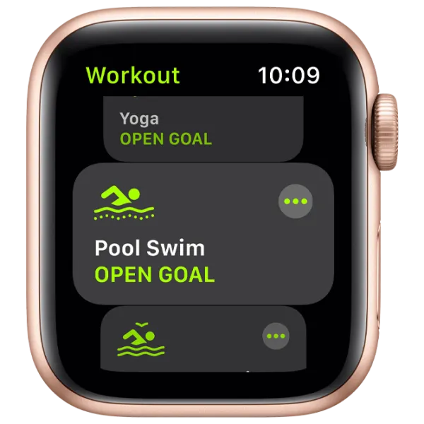 Ceas inteligent Apple Watch SE + GPS MKQ03/ Gold/ Starlight Sport photo 3 Ceas inteligent Apple Watch SE + GPS MKQ03/ Gold/ Starlight Sport photo 3