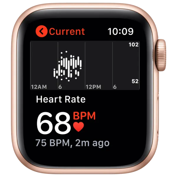 Ceas inteligent Apple Watch SE + GPS MKQ03/ Gold/ Starlight Sport photo 4 Ceas inteligent Apple Watch SE + GPS MKQ03/ Gold/ Starlight Sport photo 4