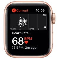 Ceas inteligent Apple Watch SE + GPS MKQ03/ Gold/ Starlight Sport photo 4