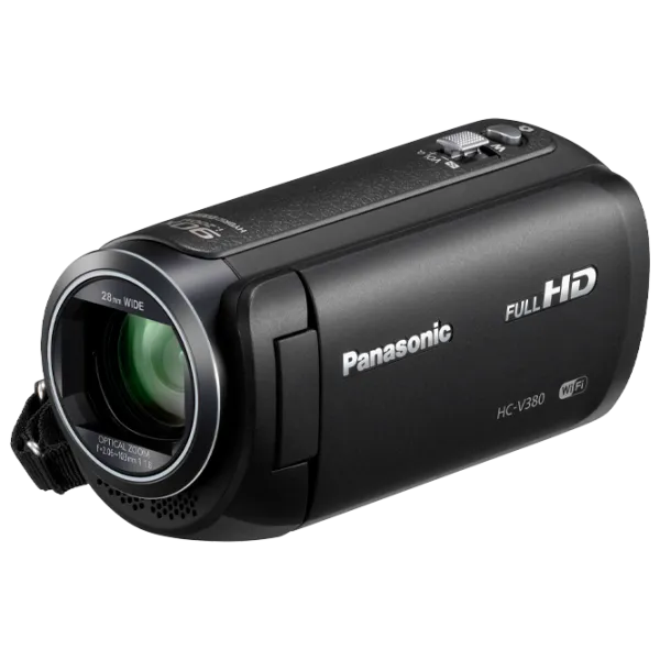 Cameră video Panasonic HC-V380EE-K 1920 x 1080px/ Black photo 2