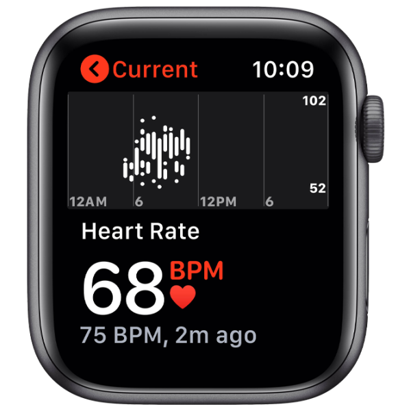 Ceas inteligent Apple Watch SE + GPS MKQ63/ Gray/ Midnight Sport photo 4 Ceas inteligent Apple Watch SE + GPS MKQ63/ Gray/ Midnight Sport photo 4