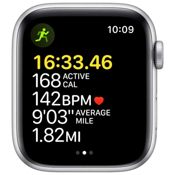 Умные часы Apple Watch SE + GPS MKQ43/ Серебристый/ Abyss Blue Sport photo 3 Умные часы Apple Watch SE + GPS MKQ43/ Серебристый/ Abyss Blue Sport photo 3